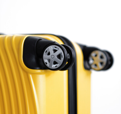 Ox Twister 3 lü Sarı Valiz Seti (Büyük + Orta + Kabin ) - 6